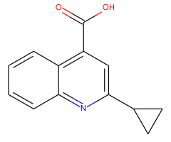 2-Cyclopropyl-quinoline-4-carboxylic acid