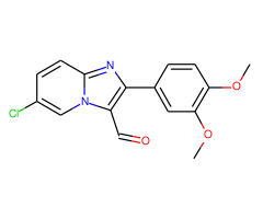 6-Chloro-2-(3,4-dimethoxyphenyl)imidazo[1,2-a]pyridine-3-carboxaldehyde