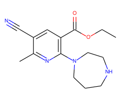 Ethyl 5-cyano-6-methyl-2-homopiperazinonicotinate