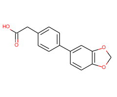 4-Biphenyl-[1,3]dioxol-5-yl-acetic acid