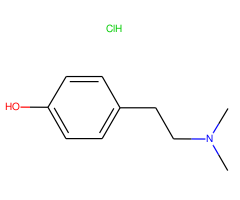 2-(4-Hydroxyphenyl)-N,N-dimethylethylamine hydrochloride