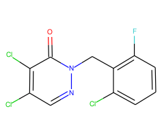 2-(2-Chloro-6-fluorobenzyl)-4,5-dichloro-pyridazine-3-(2H)-one