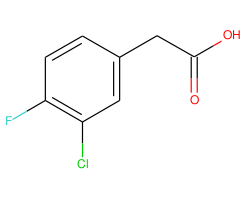 3-Chloro-4-fluorophenylacetic acid