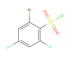 2-Bromo-4,6-difluorobenzenesulphonyl chloride