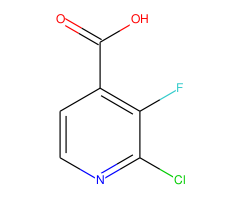 2-Chloro-3-fluoroisonicotinic acid