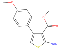 2-Amino-4-(4-methoxy-phenyl)thiophene-3-carboxylic acid methyl ester