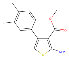 2-Amino-4-(3,4-dimethylphenyl)thiophene-3-carboxylic acid methyl ester