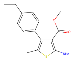 2-Amino-4-(4-ethylphenyl)-5-methylthiophene-3-carboxylic acid methyl ester
