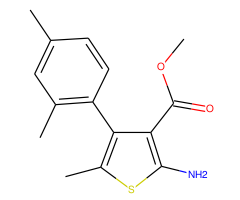 2-Amino-4-(2,4-dimethylphenyl)-5-methylthiophene-3-carboxylic acid methyl ester