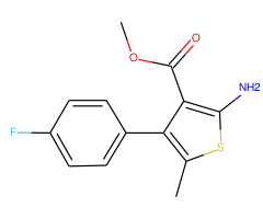2-Amino-4-(4-fluoro-phenyl)-5-methyl-thiophene-3-carboxylic acid methyl ester