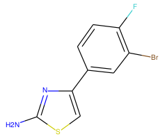 4-(3-Bromo-4-fluorophenyl)thiazol-2-ylamine