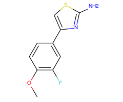 4-(3-Fluoro-4-methoxyphenyl)thiazol-2-ylamine