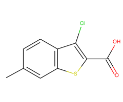 3-Chloro-6-methyl-benzo[b]thiophene-2-carboxylic acid