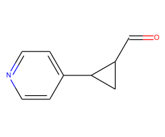 2-(Pyridin-4-yl)cyclopropanecarbaldehyde