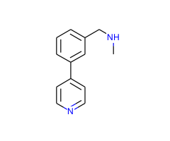 N-Methyl(3-(pyridin-4-yl)phenyl)methanamine