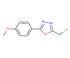 2-(Chloromethyl)-5-(4-methoxyphenyl)-1,3,4-oxadiazole