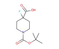 1-Boc-4-Fluoropiperidine-4-carboxylic acid
