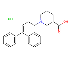 1-(4,4-Diphenylbut-3-en-1-yl)piperidine-3-carboxylic acid hydrochloride