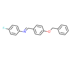 N-(4-(Benzyloxy)benzylidene)-4-fluoroaniline