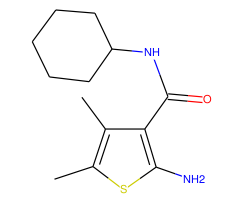 2-amino-N-cyclohexyl-4,5-dimethylthiophene-3-carboxamide