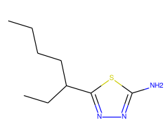 5-(1-ethylpentyl)-1,3,4-thiadiazol-2-amine
