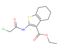 ethyl 2-[(chloroacetyl)amino]-4,5,6,7-tetrahydro-1-benzothiophene-3-carboxylate