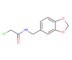 N-(1,3-benzodioxol-5-ylmethyl)-2-chloroacetamide