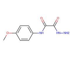 2-hydrazino-N-(4-methoxyphenyl)-2-oxoacetamide