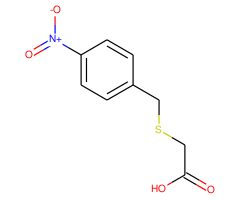 [(4-nitrobenzyl)thio]acetic acid