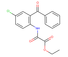 ethyl [(2-benzoyl-4-chlorophenyl)amino](oxo)acetate