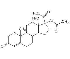 3,20-dioxopregn-4-en-17-yl acetate