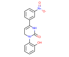 3-(2-Hydroxyphenyl)-6-(3-nitrophenyl)-3,4-dihydropyrimidin-2(1H)-one