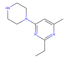 2-ethyl-4-methyl-6-piperazin-1-ylpyrimidine