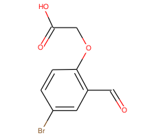 2-(4-Bromo-2-formylphenoxy)acetic acid