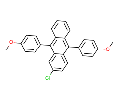 9,10-Bis(4-methoxyphenyl)-2-chloroanthracene