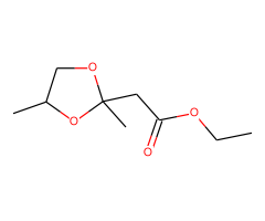 Ethyl 2-(2,4-dimethyl-1,3-dioxolan-2-yl)acetate
