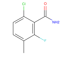 6-Chloro-2-fluoro-3-methylbenzamide