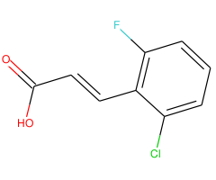 2-Chloro-6-fluorocinnamic acid