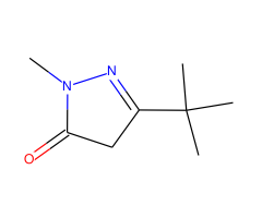 3-tert-Butyl-1-methyl-2-pyrazolin-5-one