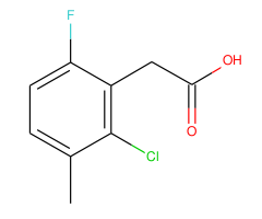 2-Chloro-6-fluoro-3-methylphenylacetic acid