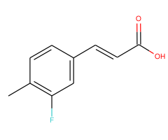 3-Fluoro-4-methylcinnamic acid