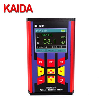 凯达金属壳彩屏硬度计NDT220+