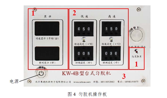 赛德凯斯 KW-4B 匀胶机详情图2