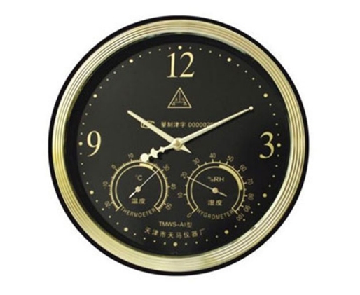 天马温湿度高级石英钟TMWS-A1展示图