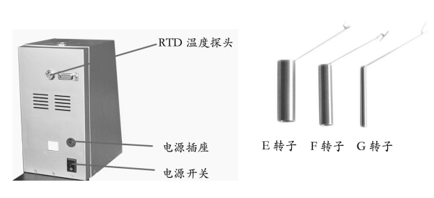 安德DV-79B数字式粘度计控制头按键细节图