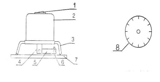 QGZ-6 12 24漆膜干燥时间测定仪结构图