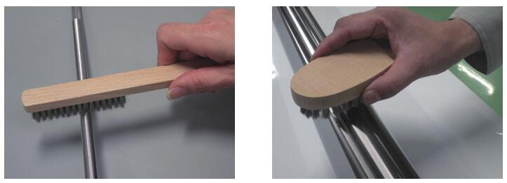 日本OSP钢丝清洗刷S-8应用图