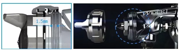 阿耐思特岩田 WIDER2-25W1S 手动喷枪详情图2